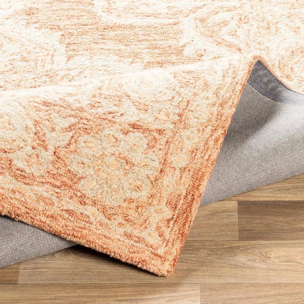 Asuncion Peach 6 ft. x 9 ft. Moroccan Area Rug by Artistic Weavers 2 Asuncion Peach 6 ft. x 9 ft. Moroccan Area Rug by Artistic Weavers - Image 2