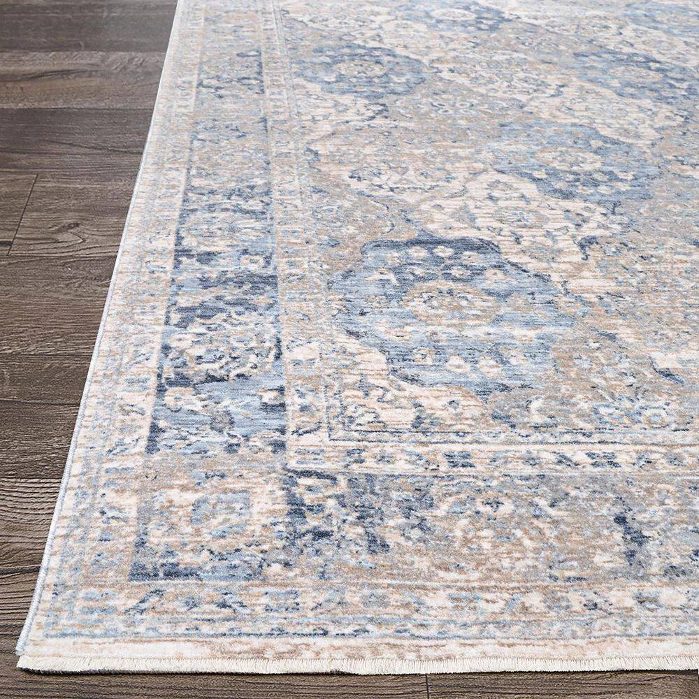 Couture Persian Tiles Pewter-Modern Beige 8 ft. x 11 ft. Area Rug by Couristan 5 Couture Persian Tiles Pewter-Modern Beige 8 ft. x 11 ft. Area Rug by Couristan - Image 5