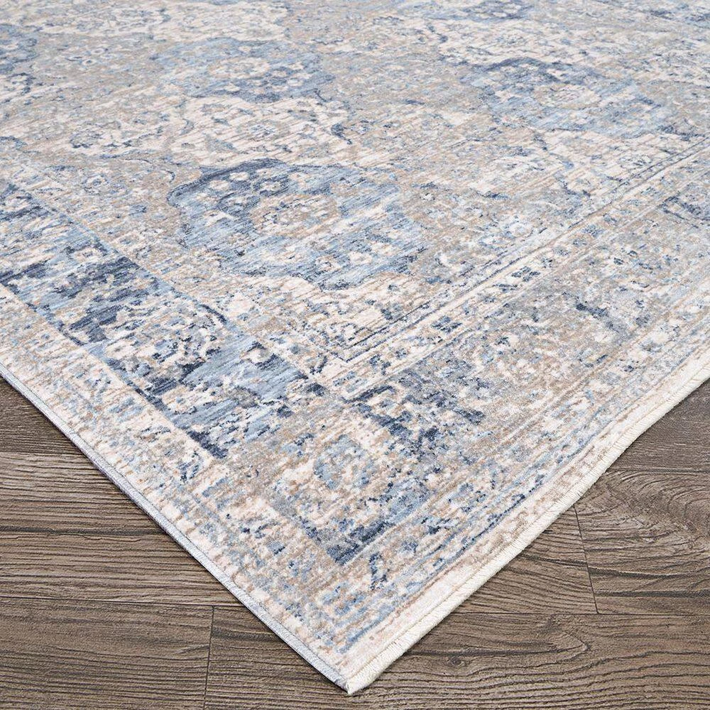 Couture Persian Tiles Pewter-Modern Beige 8 ft. x 11 ft. Area Rug by Couristan 4 Couture Persian Tiles Pewter-Modern Beige 8 ft. x 11 ft. Area Rug by Couristan - Image 4
