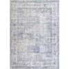 Couture Persian Garden Pewter-Modern Beige 2 ft. x 4 ft. Area Rug by Couristan