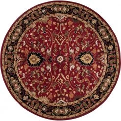 John Red 10 ft. Round Area Rug by Artistic Weavers