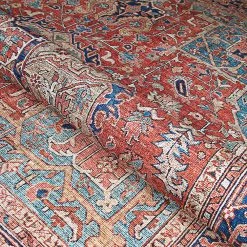Pasha Heriz Ruby 9 ft. x 12 ft. Area Rug by Couristan 13 Pasha Heriz Ruby 9 ft. x 12 ft. Area Rug by Couristan -Artistic Weavers || Couristan Sales Store ruby couristan area rugs 47480474090120t 1f 1000