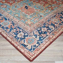 Pasha Heriz Ruby 9 ft. x 12 ft. Area Rug by Couristan 11 Pasha Heriz Ruby 9 ft. x 12 ft. Area Rug by Couristan -Artistic Weavers || Couristan Sales Store ruby couristan area rugs 47480474090120t c3 1000