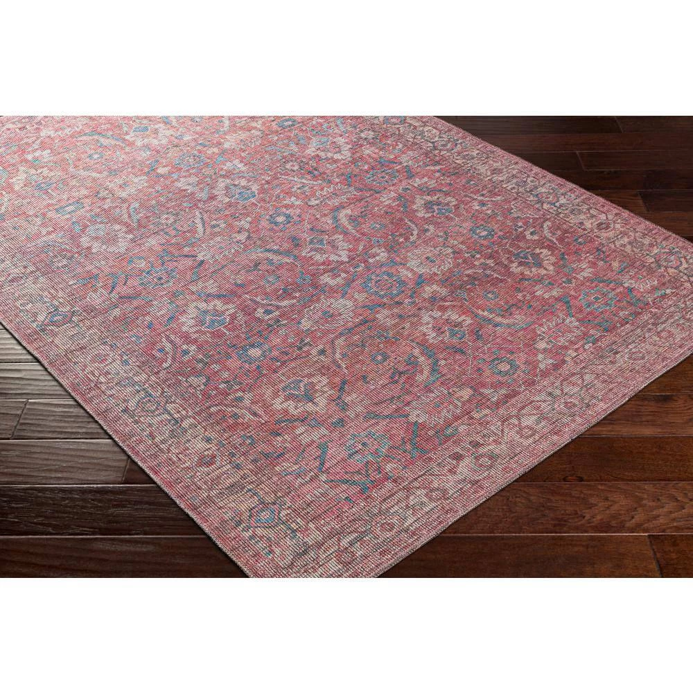 Noranda Rust 8 ft. x 10 ft. Indoor Machine-Washable Area Rug by Artistic Weavers 5 Noranda Rust 8 ft. x 10 ft. Indoor Machine-Washable Area Rug by Artistic Weavers - Image 5