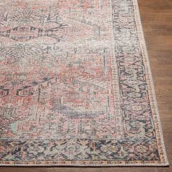 Ayla Rust 9 ft. x 12 ft. Traditional Indoor Machine-Washable Area Rug by Artistic Weavers -Artistic Weavers || Couristan Sales Store rust artistic weavers area rugs s00161055138 c3 1000