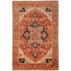 Strozzi Rust 6 ft. x 9 ft. Area Rug by Artistic Weavers