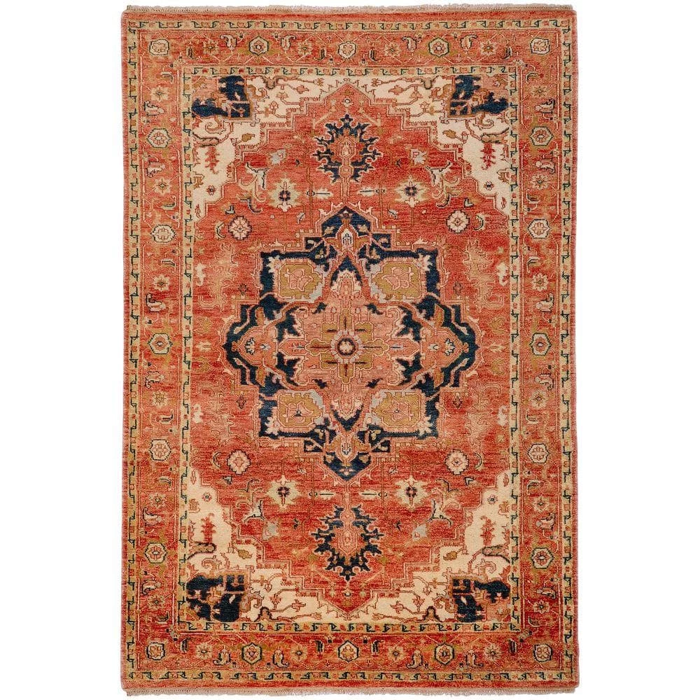 Strozzi Rust 6 ft. x 9 ft. Area Rug by Artistic Weavers 1 Strozzi Rust 6 ft. x 9 ft. Area Rug by Artistic Weavers