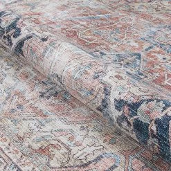 Pasha Antique Kashan Rust 9 ft. x 12 ft. Area Rug by Couristan 8 Pasha Antique Kashan Rust 9 ft. x 12 ft. Area Rug by Couristan -Artistic Weavers || Couristan Sales Store rust couristan area rugs 50855040090120t 1f 1000