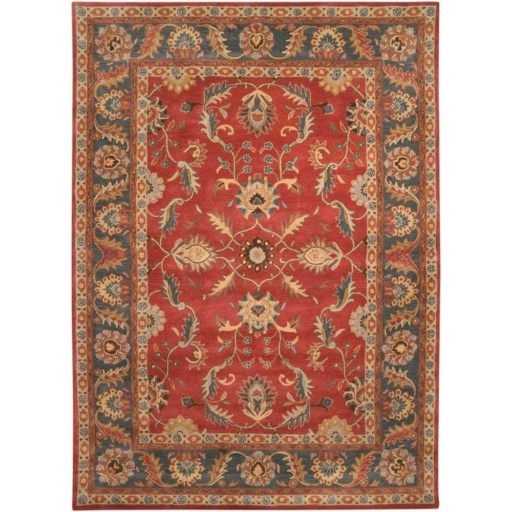John Rust Red 9 ft. x 12 ft. Area Rug by Artistic Weavers 1 John Rust Red 9 ft. x 12 ft. Area Rug by Artistic Weavers