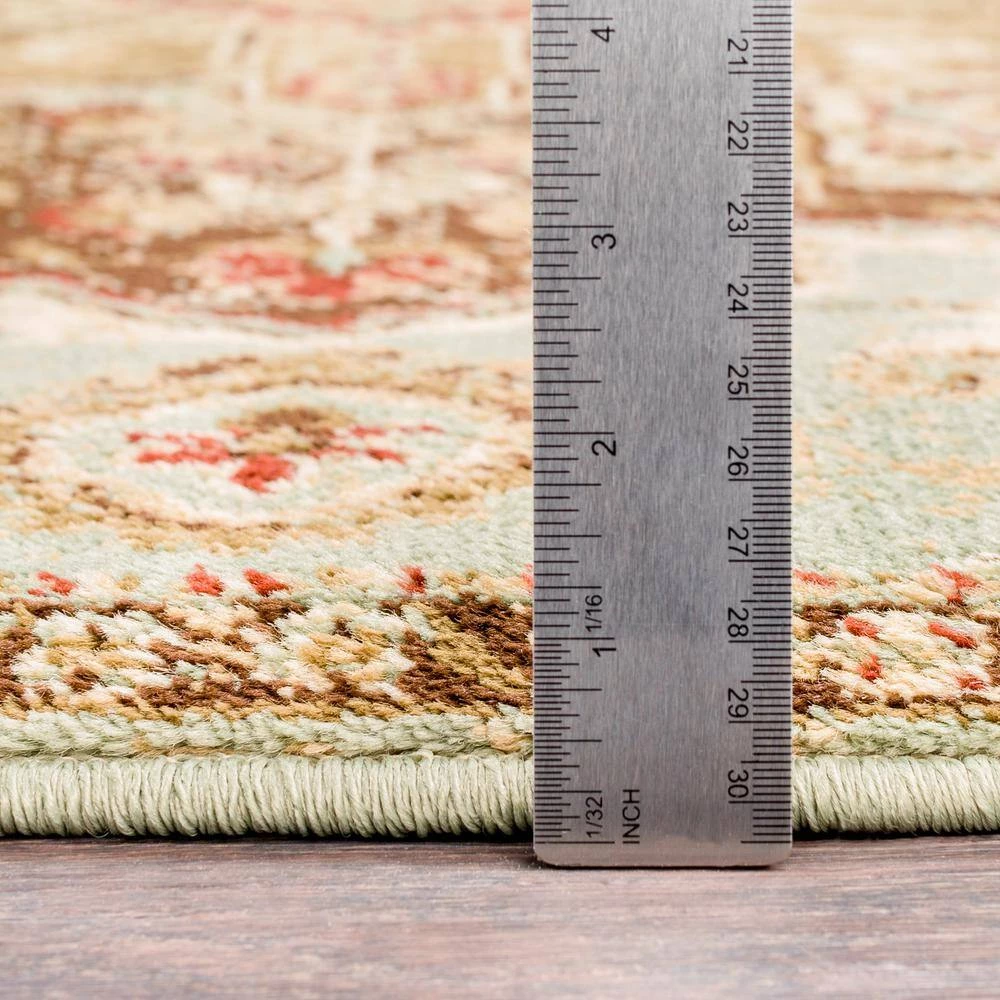 Sora Sage 7 ft. 9 in. x 11 ft. 2 in. Oriental Area Rug by Artistic Weavers 6 Sora Sage 7 ft. 9 in. x 11 ft. 2 in. Oriental Area Rug by Artistic Weavers - Image 6