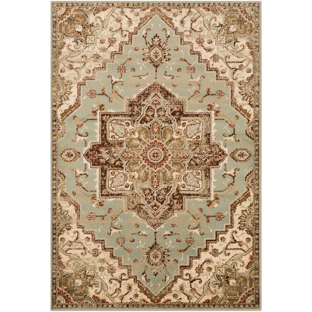 Sora Sage 7 ft. 9 in. x 11 ft. 2 in. Oriental Area Rug by Artistic Weavers 1 Sora Sage 7 ft. 9 in. x 11 ft. 2 in. Oriental Area Rug by Artistic Weavers