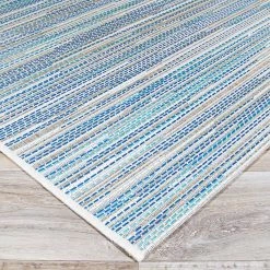 Monaco Alassio Sand-Azure-Turquoise 9 ft. x 13 ft. Indoor/Outdoor Area Rug by Couristan -Artistic Weavers || Couristan Sales Store sand azure turquoise couristan outdoor rugs 78471012086130t c3 1000