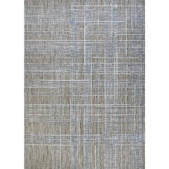 Charm Ohe Sand-Ivory 5 ft. x 8 ft. Indoor/Outdoor Area Rug by Couristan