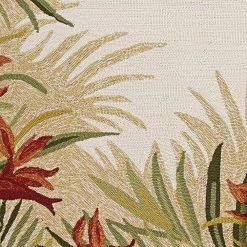 Covington Tropic Gardens Sand Multi 6 ft. x 8 ft. Indoor/Outdoor Area Rug by Couristan -Artistic Weavers || Couristan Sales Store sand multi couristan outdoor rugs 21291021056080t 44 1000