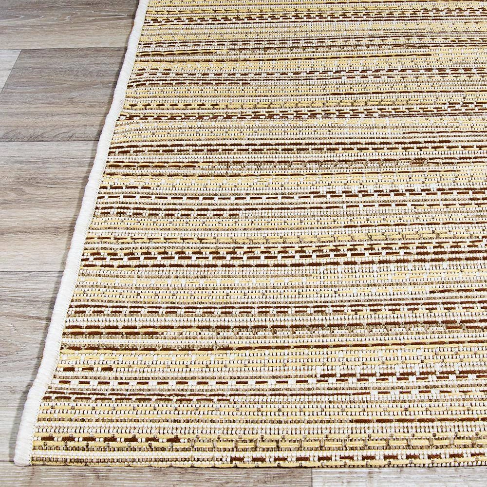 Monaco Larvotto Sand-Multi 8 ft. x 11 ft. Indoor/Outdoor Area Rug by Couristan 5 Monaco Larvotto Sand-Multi 8 ft. x 11 ft. Indoor/Outdoor Area Rug by Couristan - Image 5