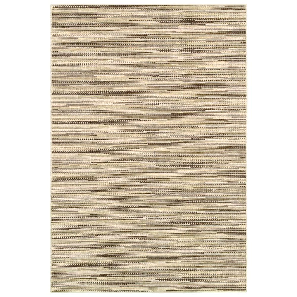Monaco Larvotto Sand-Multi 8 ft. x 11 ft. Indoor/Outdoor Area Rug by Couristan 1 Monaco Larvotto Sand-Multi 8 ft. x 11 ft. Indoor/Outdoor Area Rug by Couristan