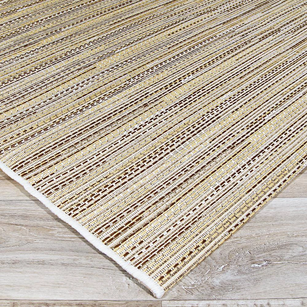 Monaco Larvotto Sand-Multi 8 ft. x 11 ft. Indoor/Outdoor Area Rug by Couristan 4 Monaco Larvotto Sand-Multi 8 ft. x 11 ft. Indoor/Outdoor Area Rug by Couristan - Image 4
