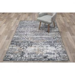 Brocatelle Lampas Silver-Cream 8 ft. x 11 ft. Area Rug by Couristan -Artistic Weavers || Couristan Sales Store silver cream couristan area rugs 26098255710109t fa 1000