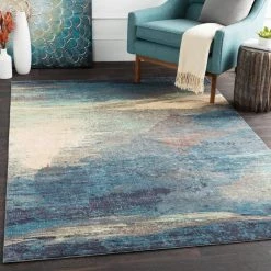 Alikka Sky Blue 8 ft. x 10 ft. Indoor Area Rug by Artistic Weavers -Artistic Weavers || Couristan Sales Store sky blue artistic weavers area rugs s00151013164 31 1000