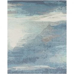 Alikka Sky Blue 8 ft. x 10 ft. Indoor Area Rug by Artistic Weavers