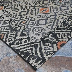 Dolce Mala Smoke 4 ft. x 6 ft. Indoor/Outdoor Area Rug by Couristan -Artistic Weavers || Couristan Sales Store smoke couristan outdoor rugs 55820582040510t c3 1000