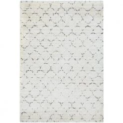 Bromley Davos Snow-Brown 9 ft. x 13 ft. Area Rug by Couristan