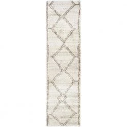 Bromley Kyoto Snowflake-Bronze 2 ft. 2 in. x 7 ft. 10 in. Runner Rug by Couristan