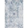 Calinda Marlowe Steel Blue-Ivory 8 ft. x 11 ft. Area Rug by Couristan