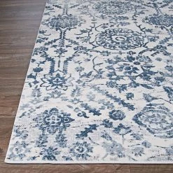 Calinda Marlowe Steel Blue-Ivory 8 ft. x 11 ft. Area Rug by Couristan 18 Calinda Marlowe Steel Blue-Ivory 8 ft. x 11 ft. Area Rug by Couristan -Artistic Weavers || Couristan Sales Store steel blue ivory couristan area rugs 51780758710101t fa 1000