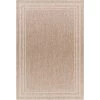 Lindale Tan 8 ft. x 10 ft. Cottage Indoor/Outdoor Area Rug by Artistic Weavers