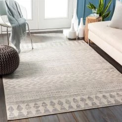 Haruhi Taupe 7 ft. 10 in. x 10 ft. Area Rug by Artistic Weavers -Artistic Weavers || Couristan Sales Store taupe artistic weavers area rugs s00161021681 31 1000