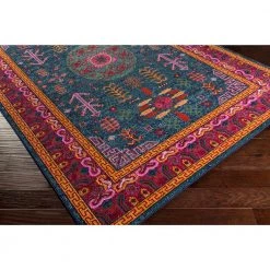 Ariane Teal 8 ft. x 10 ft. Indoor Area Rug by Artistic Weavers -Artistic Weavers || Couristan Sales Store teal artistic weavers area rugs s00151065491 c3 1000