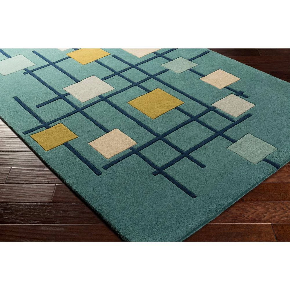 Tellis Teal 8 ft. x 11 ft. Area Rug by Artistic Weavers 5 Tellis Teal 8 ft. x 11 ft. Area Rug by Artistic Weavers - Image 5