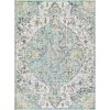 Estelle Teal 7 ft. x 9 ft. Medallion Area Rug by Artistic Weavers