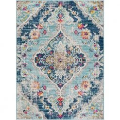 Marisol Teal 10 ft. x 14 ft. Indoor Area Rug by Artistic Weavers