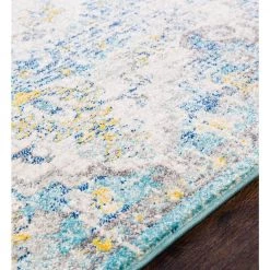 Kassandra Teal/Saffron 5 ft. 3 in. x 7 ft. 3 in. Area Rug by Artistic Weavers -Artistic Weavers || Couristan Sales Store teal saffron artistic weavers area rugs s00151078795 4f 1000